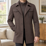 Reece Military Jacket - Brown