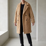 Alessia Teddy Coat - Khaki