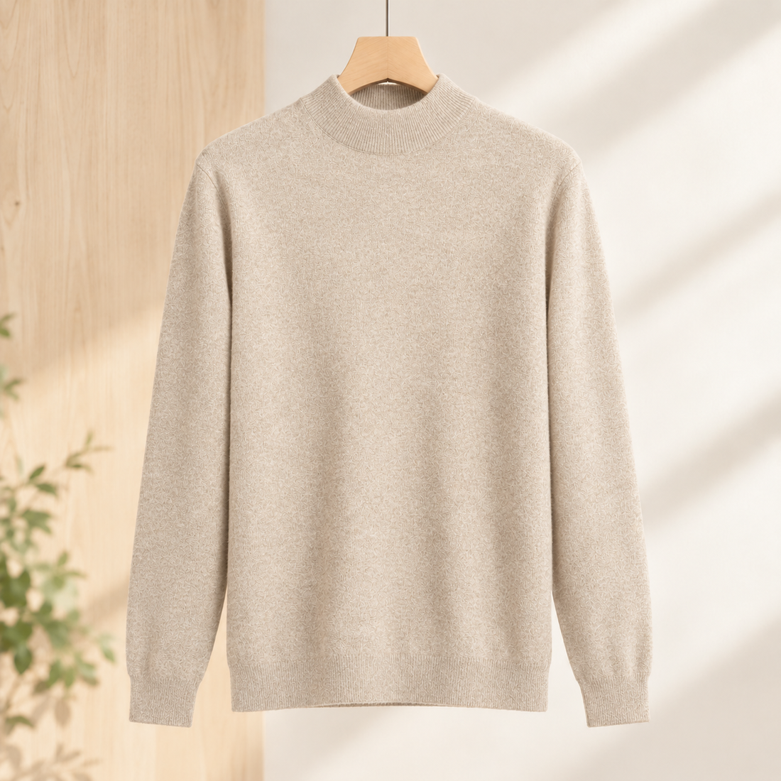 Alderic Mock Neck Sweater - As Pictured