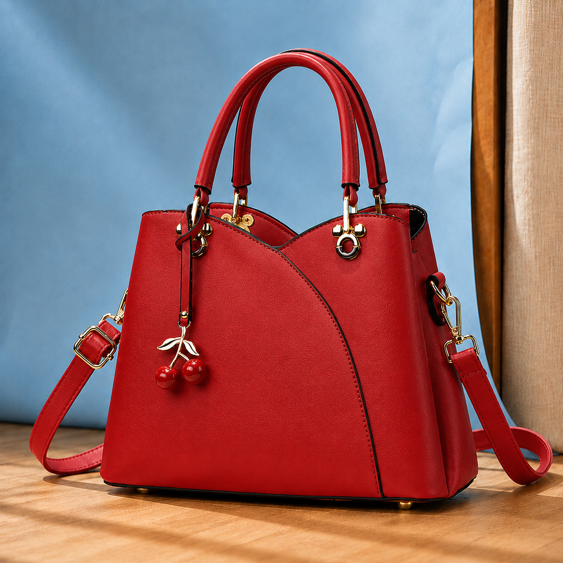 Marchetti Cherry Handbag - Punainen