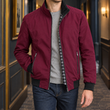 Joseph-Flynn Zip Jacket - Red Black