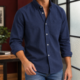 Jacob Relaxed Shirt - Navy Blue