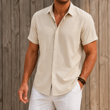 Keaton Relaxed Shirt - Light Khaki