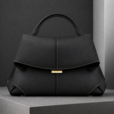 Positano Leather Handbag - Black