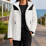 Calla-Faye Hooded Ski Jacket - White