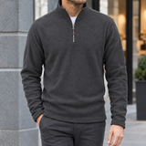 Rafferty-James Quarter Zip Pullover - Gray