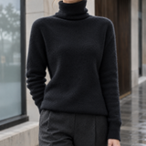 Godiva Turtleneck Sweater - Black
