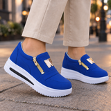 Rossi Wedge Sneakers - Blue