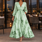 Floral Light Green