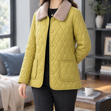 Sadie Quilted Jacket - Fragrant Yellow