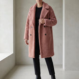 Alessia Teddy Coat - Pink
