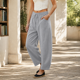 Winona Barrel Pants - Gray
